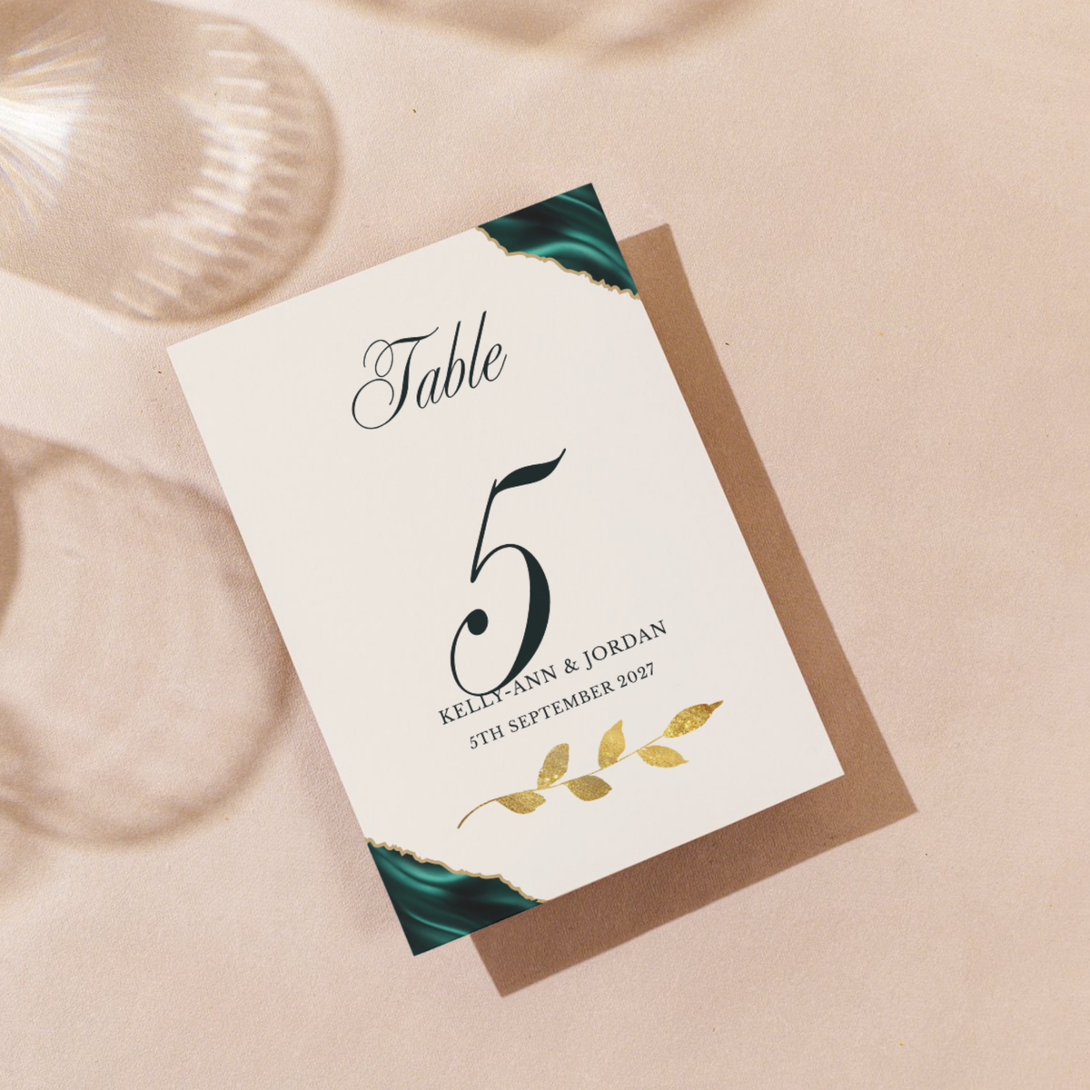 Emerald Green Wedding Signage Bundle