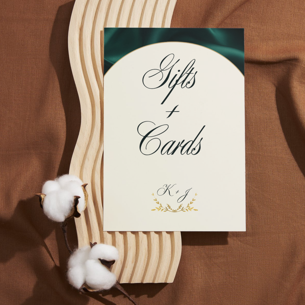 Emerald Green Wedding Details Templates Bundle