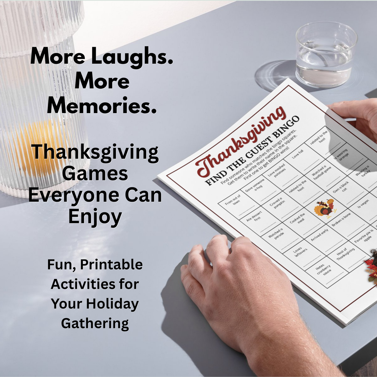 Friends & Flannel Friendsgiving Party Bundle