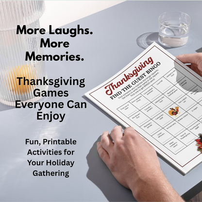 Friends & Flannel Friendsgiving Party Bundle
