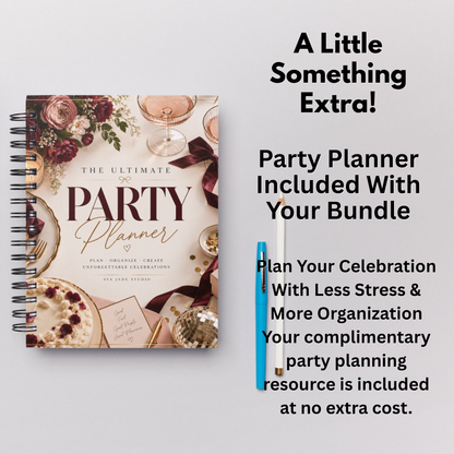 Friends & Flannel Friendsgiving Party Bundle