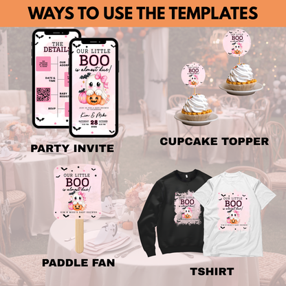 Halloween Baby Shower Bundle | Our Little Boo