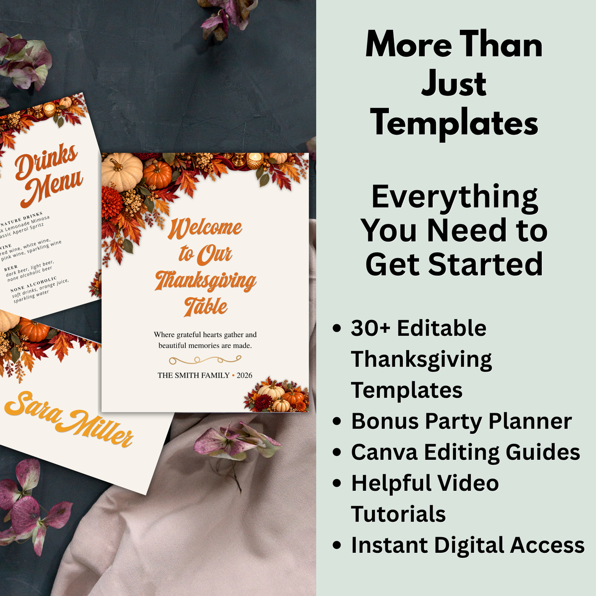 Classic Thanksgiving Party Bundle