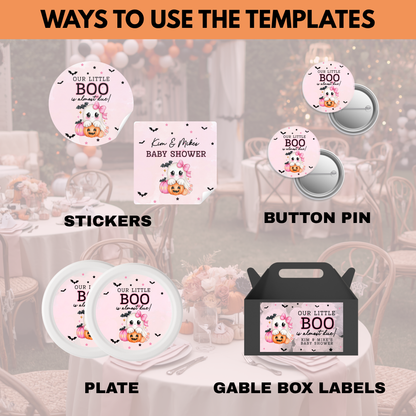 Halloween Baby Shower Bundle | Our Little Boo