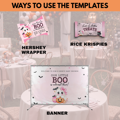 Halloween Baby Shower Bundle | Our Little Boo